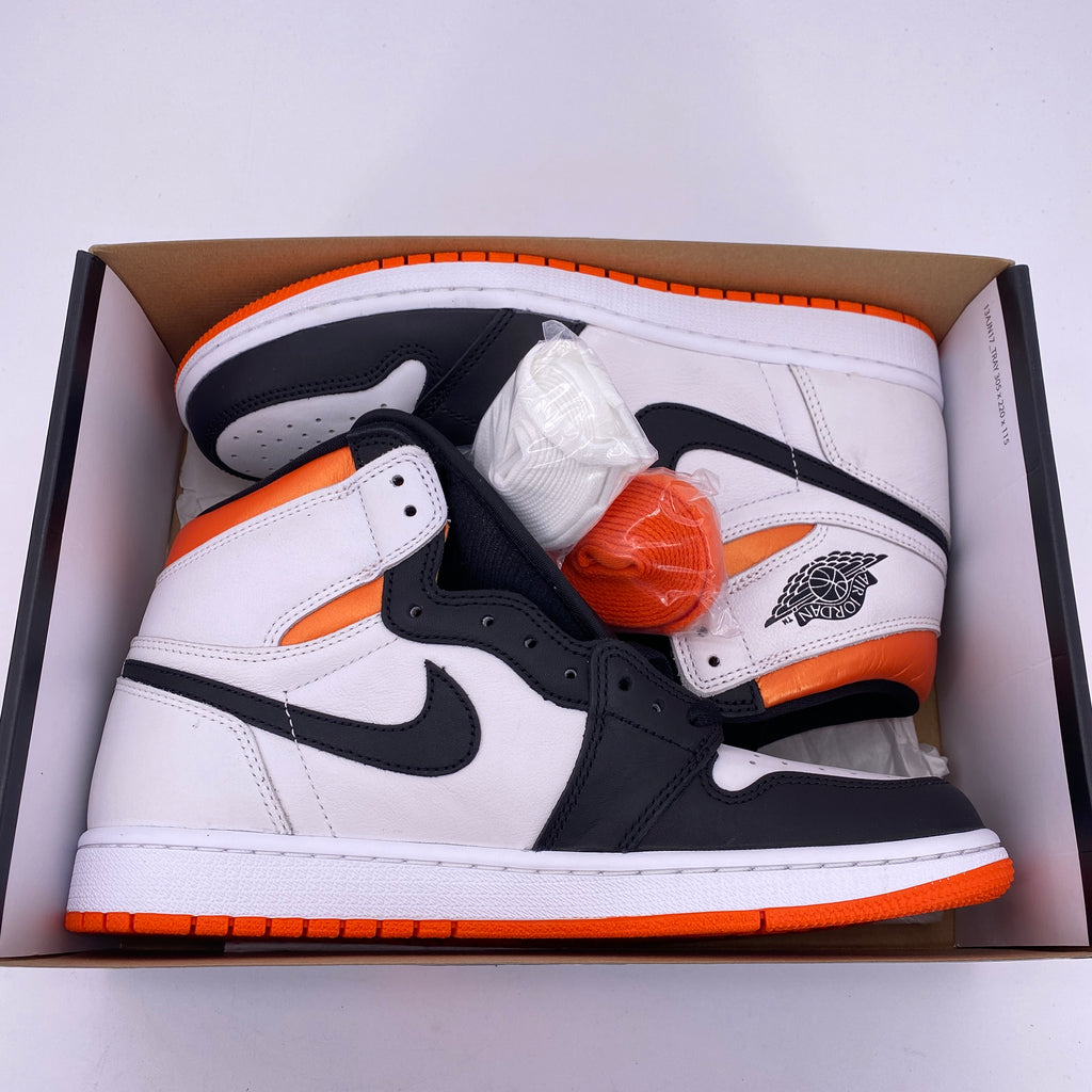 Air Jordan 1 Retro High OG "Electro Orange" 2021 New Size 9.5