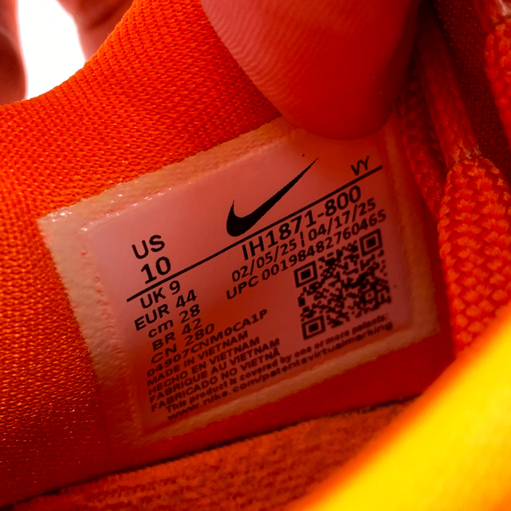Nike Kobe 6 Protro "Total Orange" 2025 Used Size 10