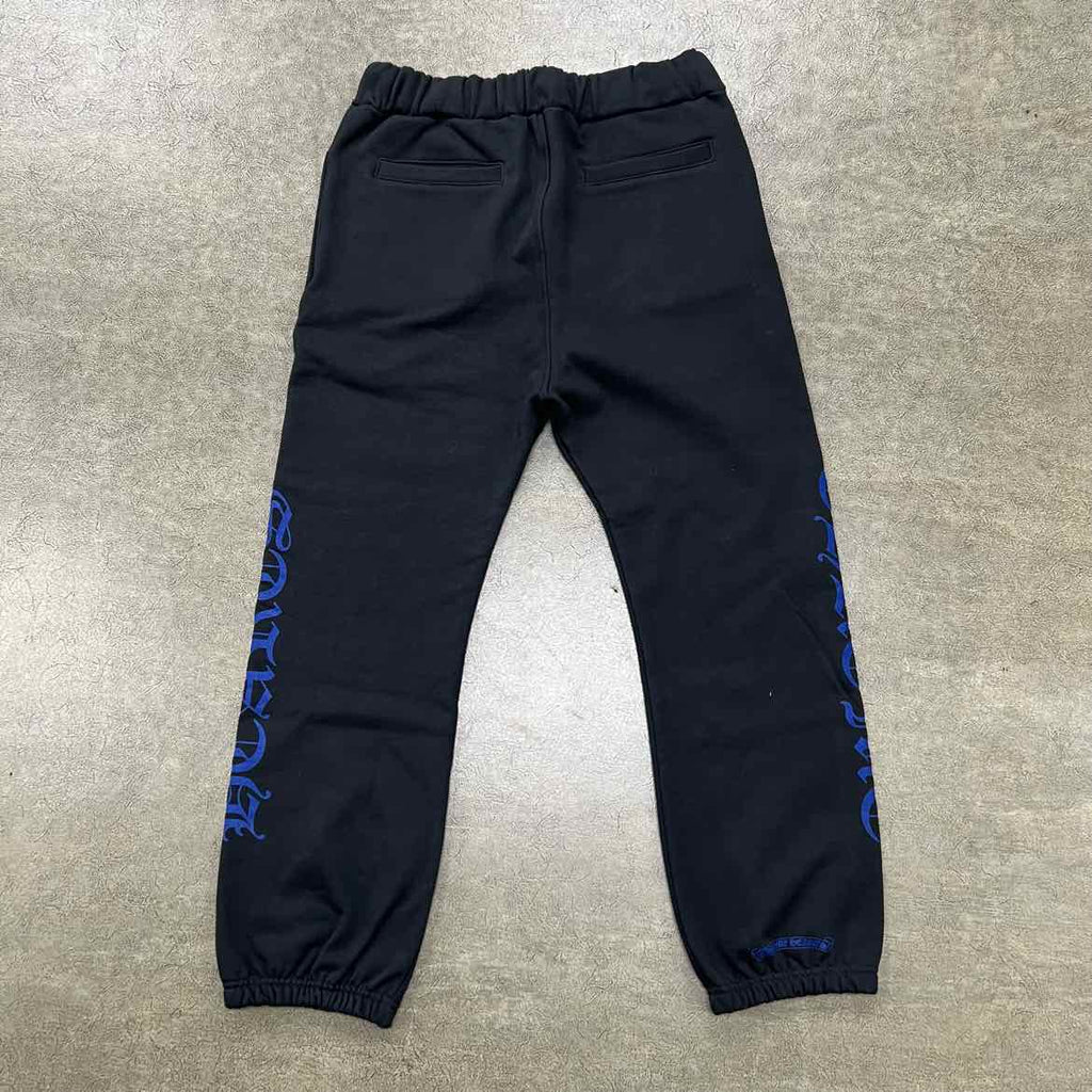 Chrome Hearts Sweatpants "HORSESHOE" Blue New Size XL