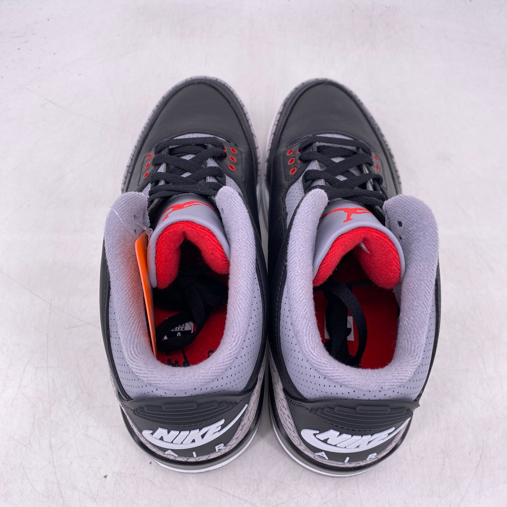 Air Jordan 3 Retro &quot;Black Cement&quot; 2024 New Size 9