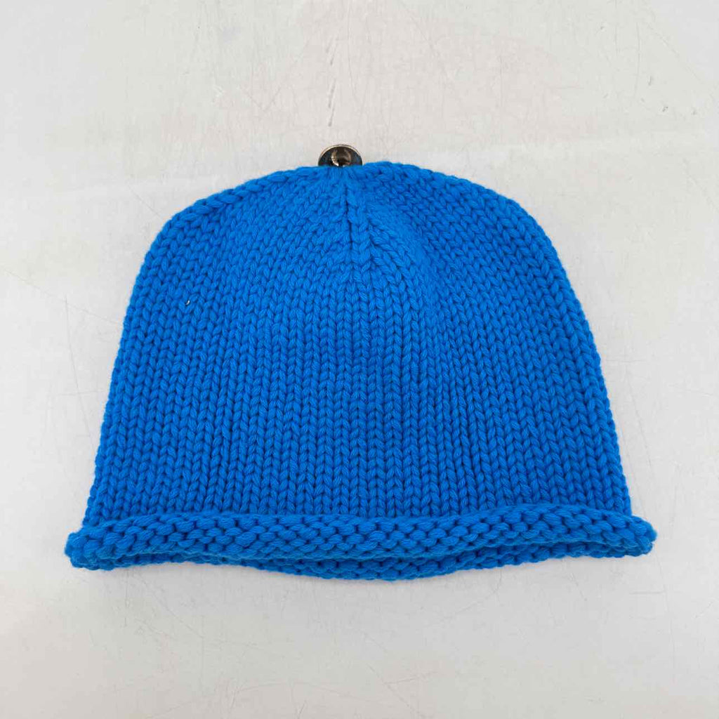 Chrome Hearts Beanie "CASHMERE CROSS" New Blue Size OS
