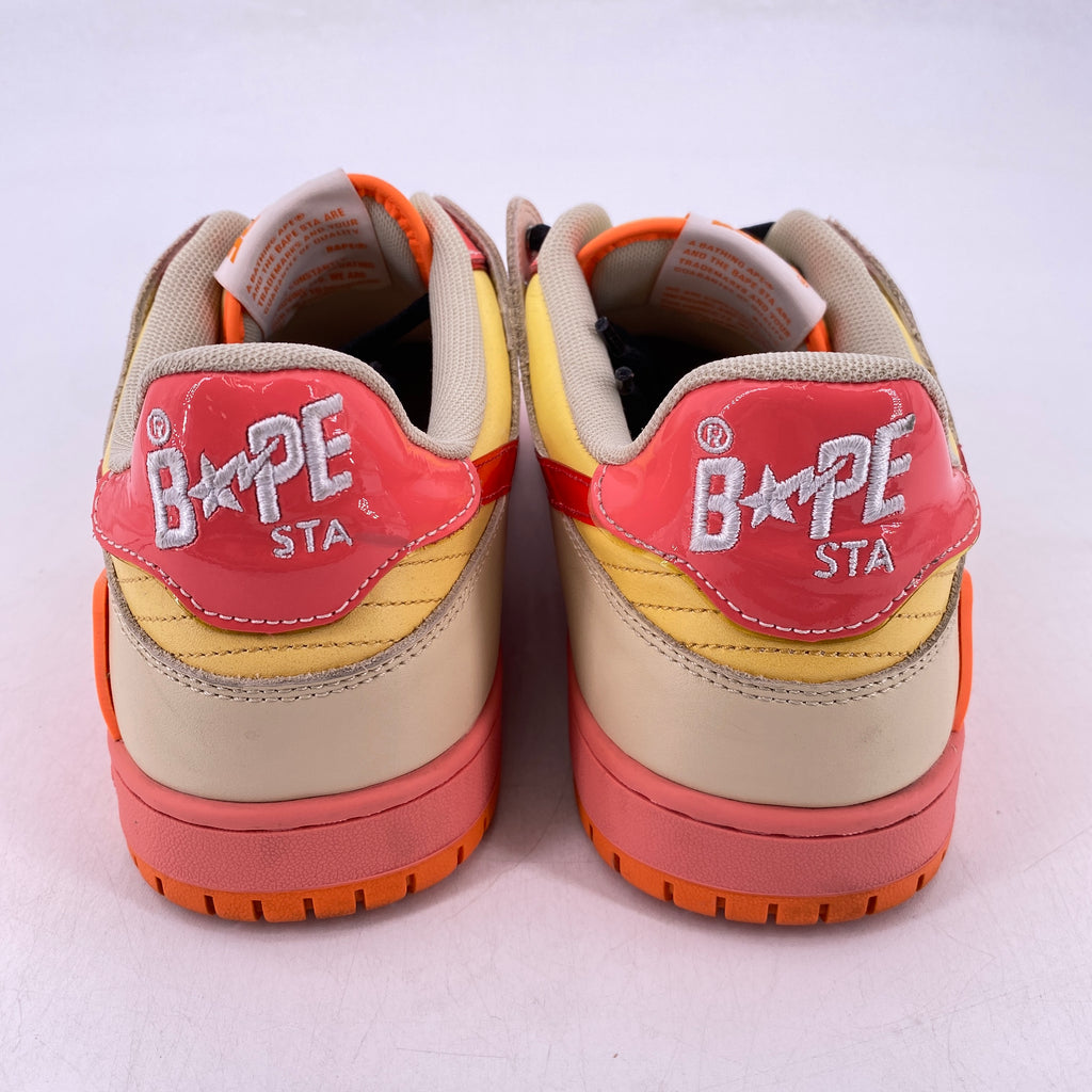 Bape Sk8 Sta "Orange"  Used Size 10