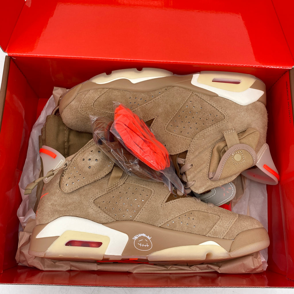 Air Jordan 6 Retro "British Khaki" 2021 New Size 8