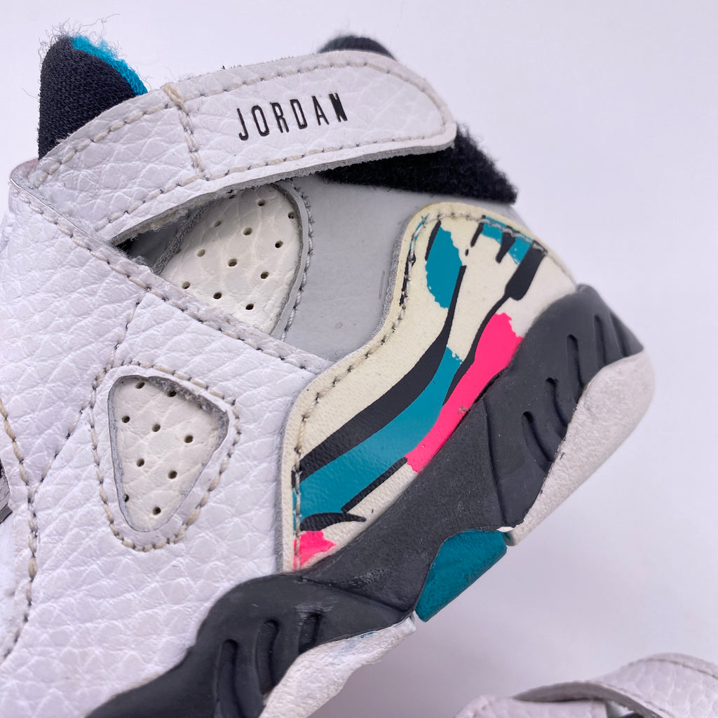 Air Jordan (TD) 8 Retro "South Beach" 2018 New Size 2c