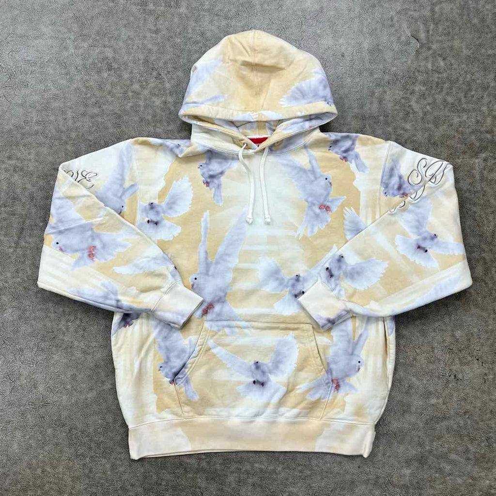 Supreme Hoodie "DOVE" Tan New Size XL
