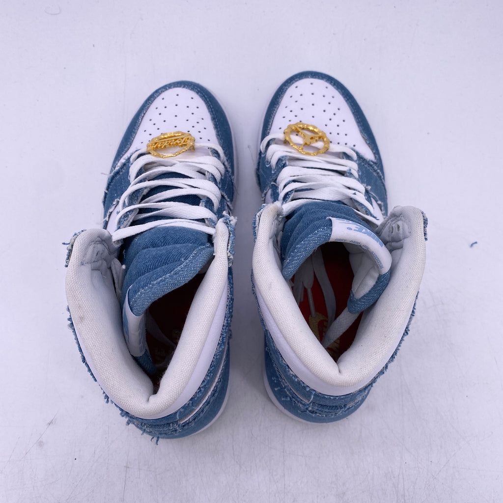 Air Jordan (W) 1 High "Denim" 2022 Used Size 7.5W