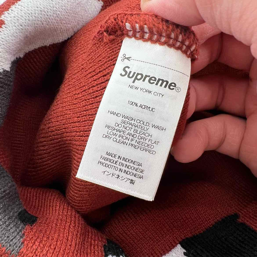Supreme Beanie "RED CAMO" New Red Size OS