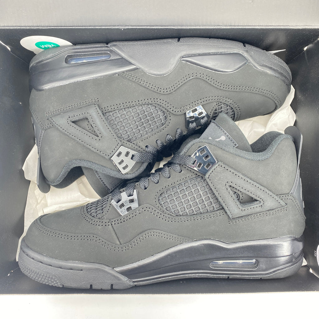 Air Jordan (GS) 4 Retro "Black Cat" 2025 New Size 7Y