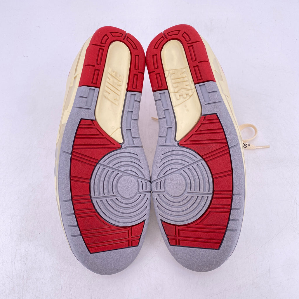 Air Jordan 2 Retro Low "Ow White Red" 2021 Used Size 8