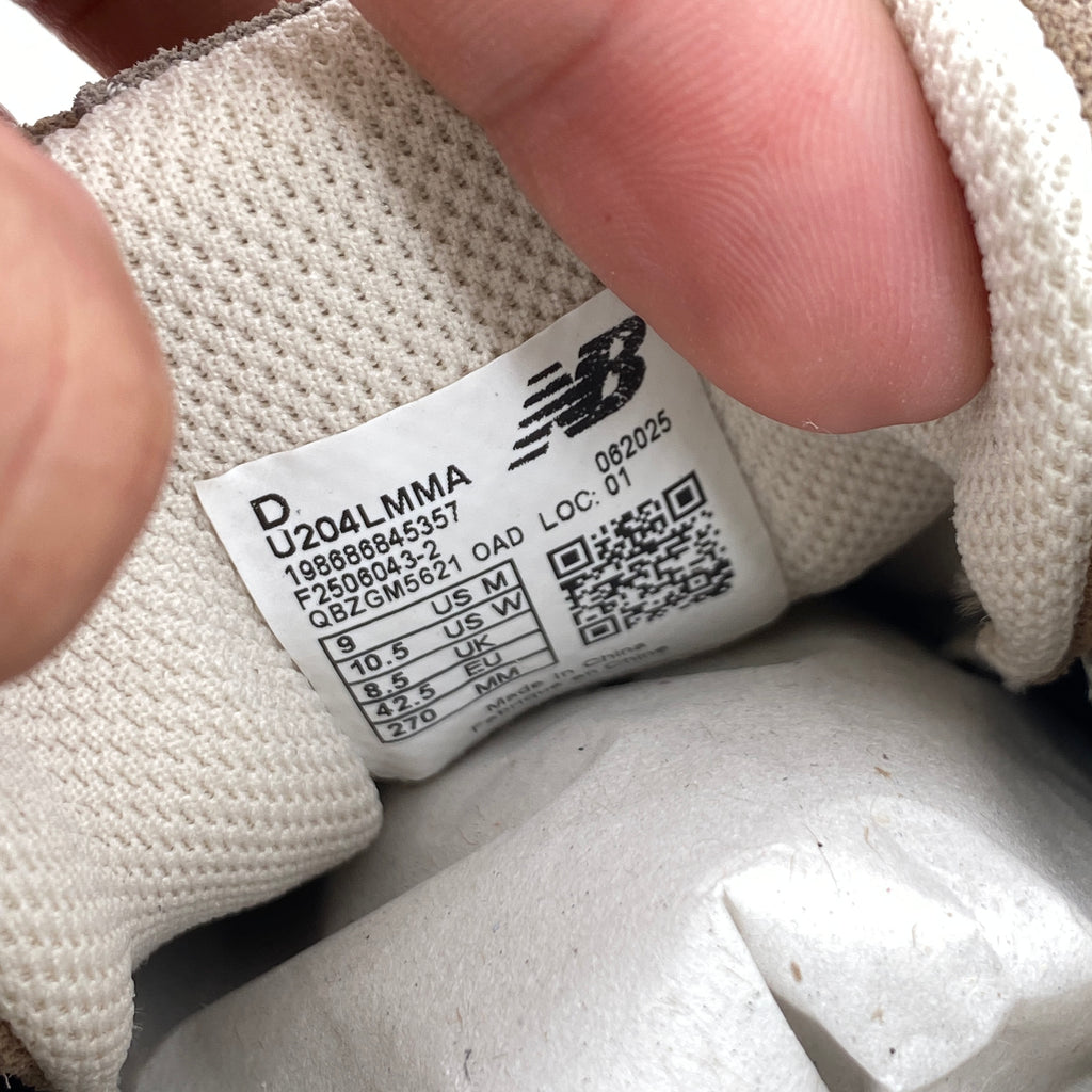New Balance 204 "Mushroom Arid Stone" 2025 New Size 9