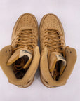 Nike Air Force 1 High "Wheat" 2015 Used Size 9.5