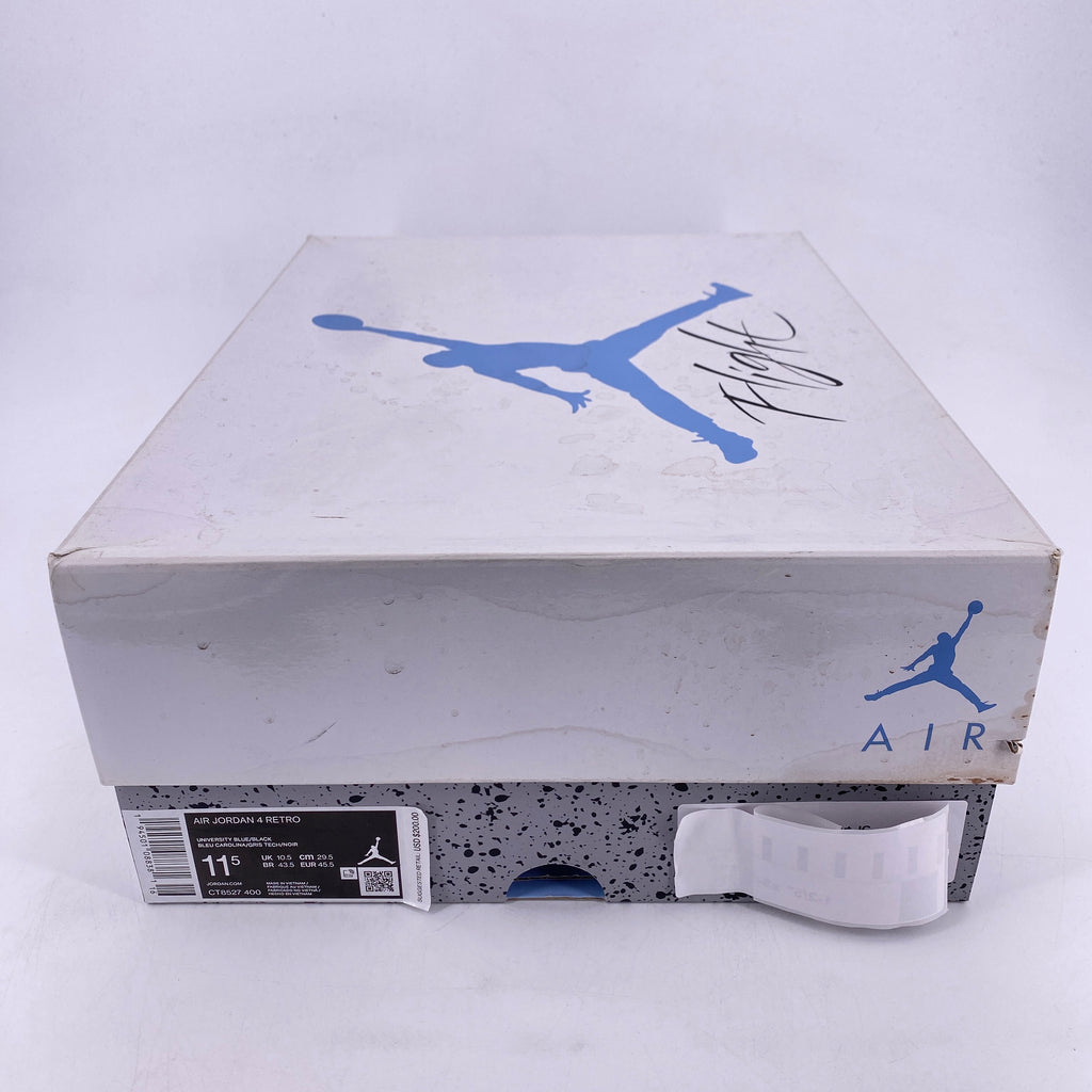 Air Jordan 4 Retro "University Blue" 2021 Used Size 11.5