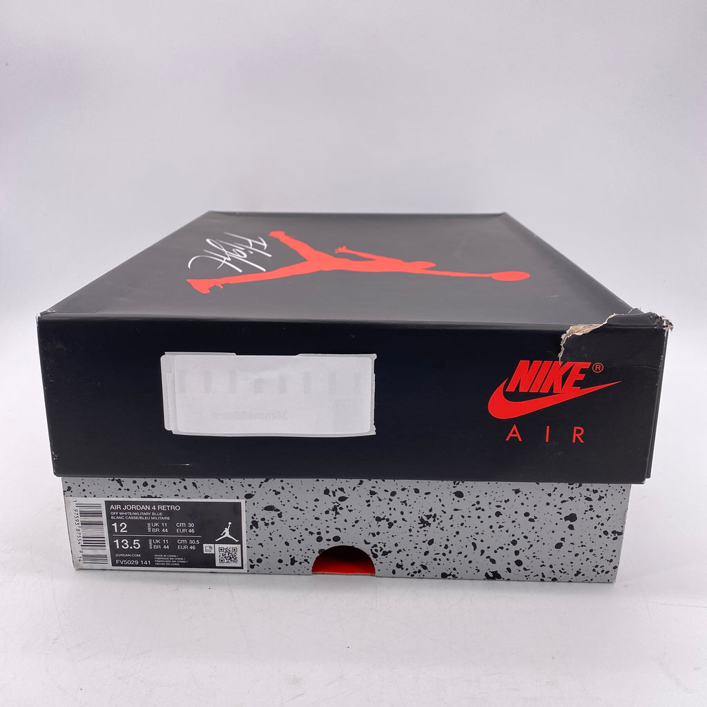 Air Jordan 4 Retro "Military Blue" 2024 Used Size 12