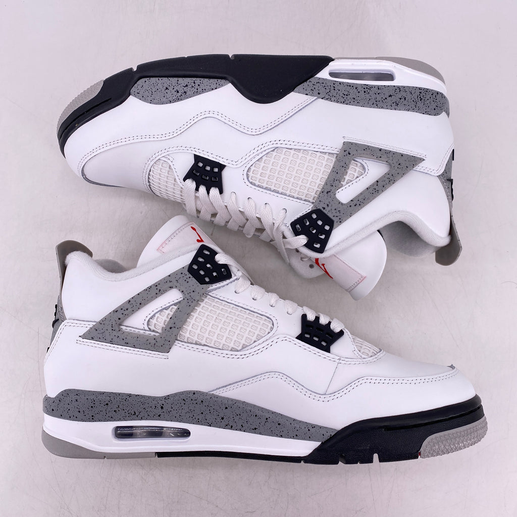 Air Jordan 4 Retro "White Cement" 2025 New Size 10