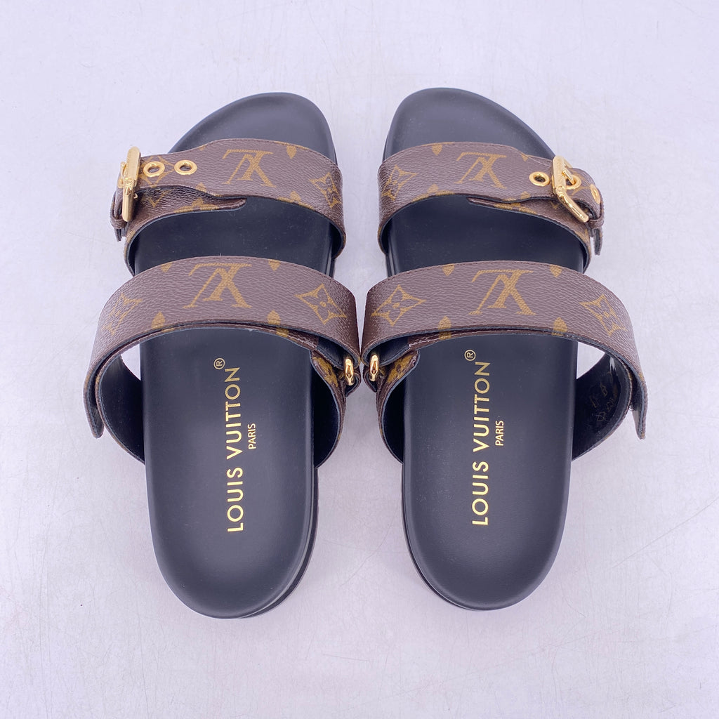 Louis Vuitton Sandals "Bom Dia Flat Mule"  New Size 38