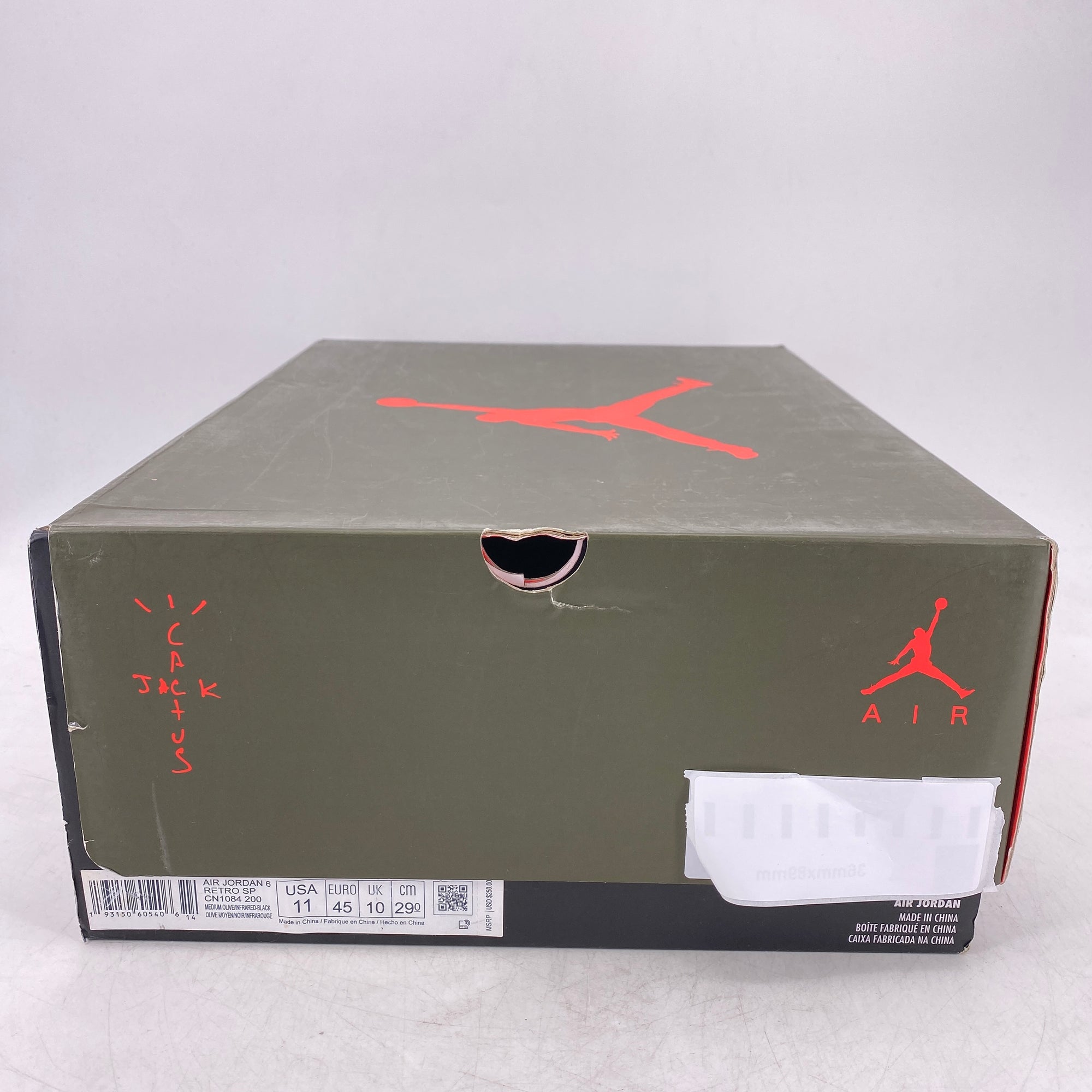 Air Jordan 6 Retro &quot;Travis Scott&quot; 2019 Used Size 11
