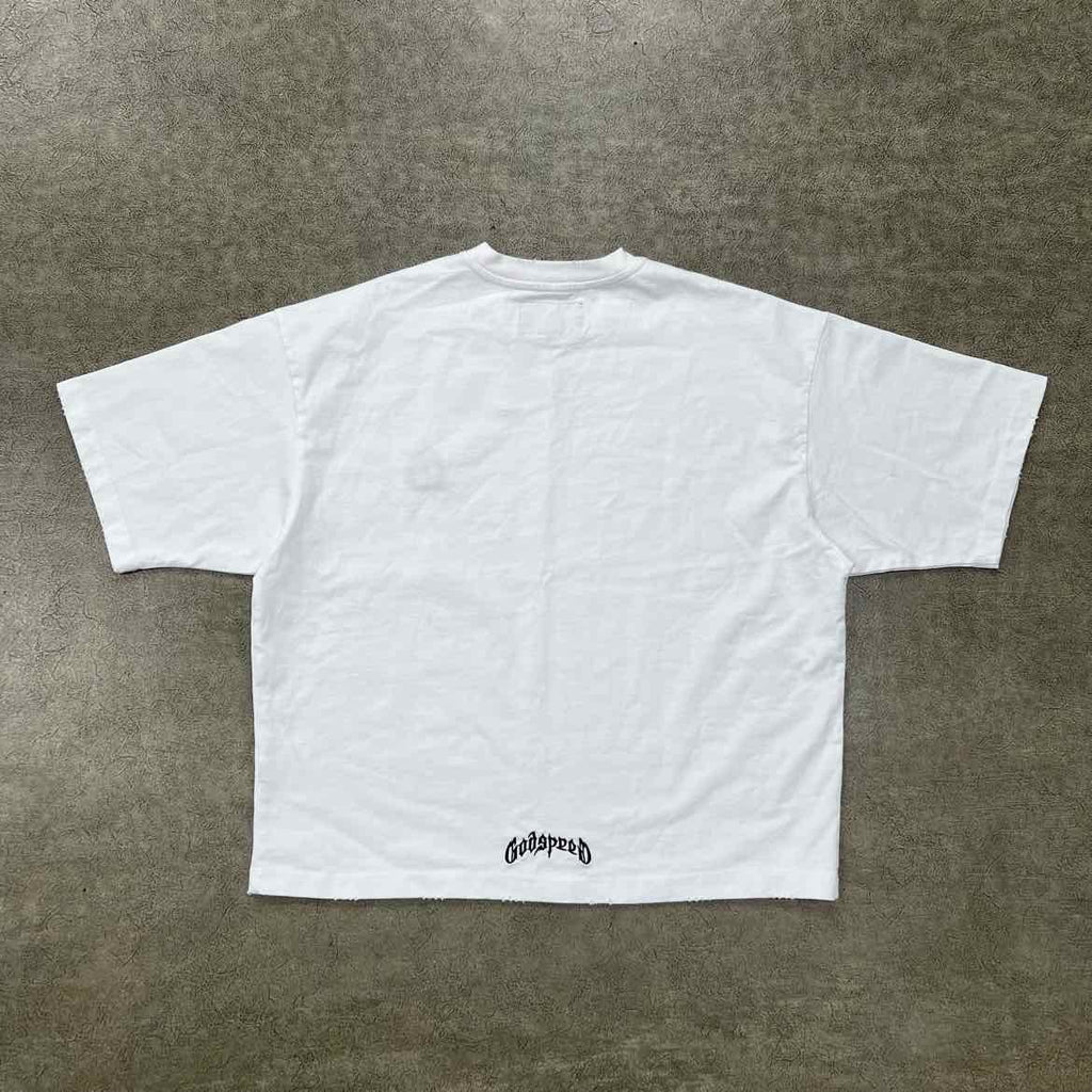 Godspeed T-Shirt "GS LOGO" White Used Size XS