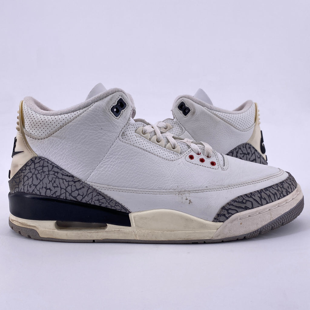 Air Jordan 3 Retro "White Cement Reimagined" 2023 Used Size 12