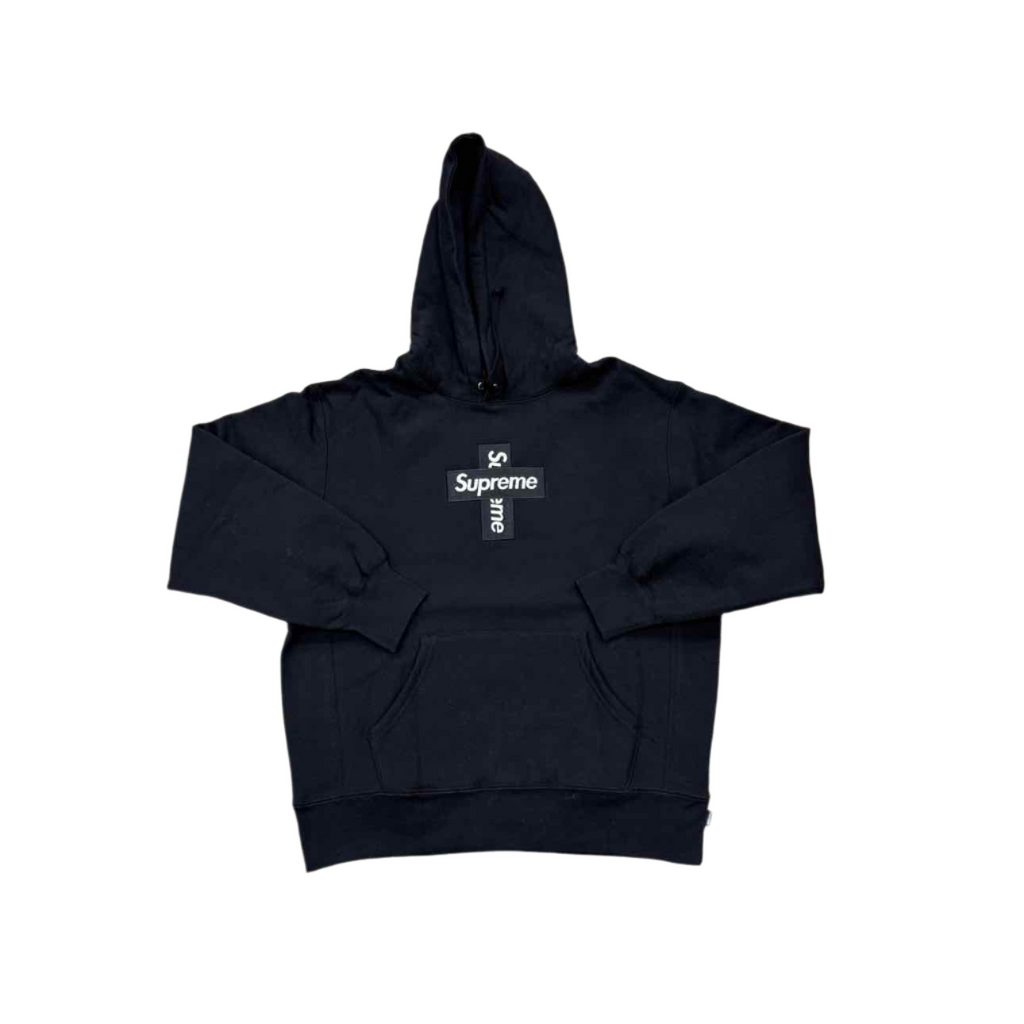 Supreme Cross Box Logo Hooded Sweatshirt Black 正規品 Supreme Cross Box Logo Hooded Sweatshirt Black | eBay