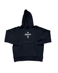 Supreme Hoodie "CROSS BOX LOGO" Black New Size S