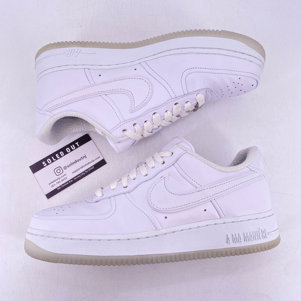 Nike (W) Air Force 1 Low "A Ma Maniere White" 2025 Used Size 10W
