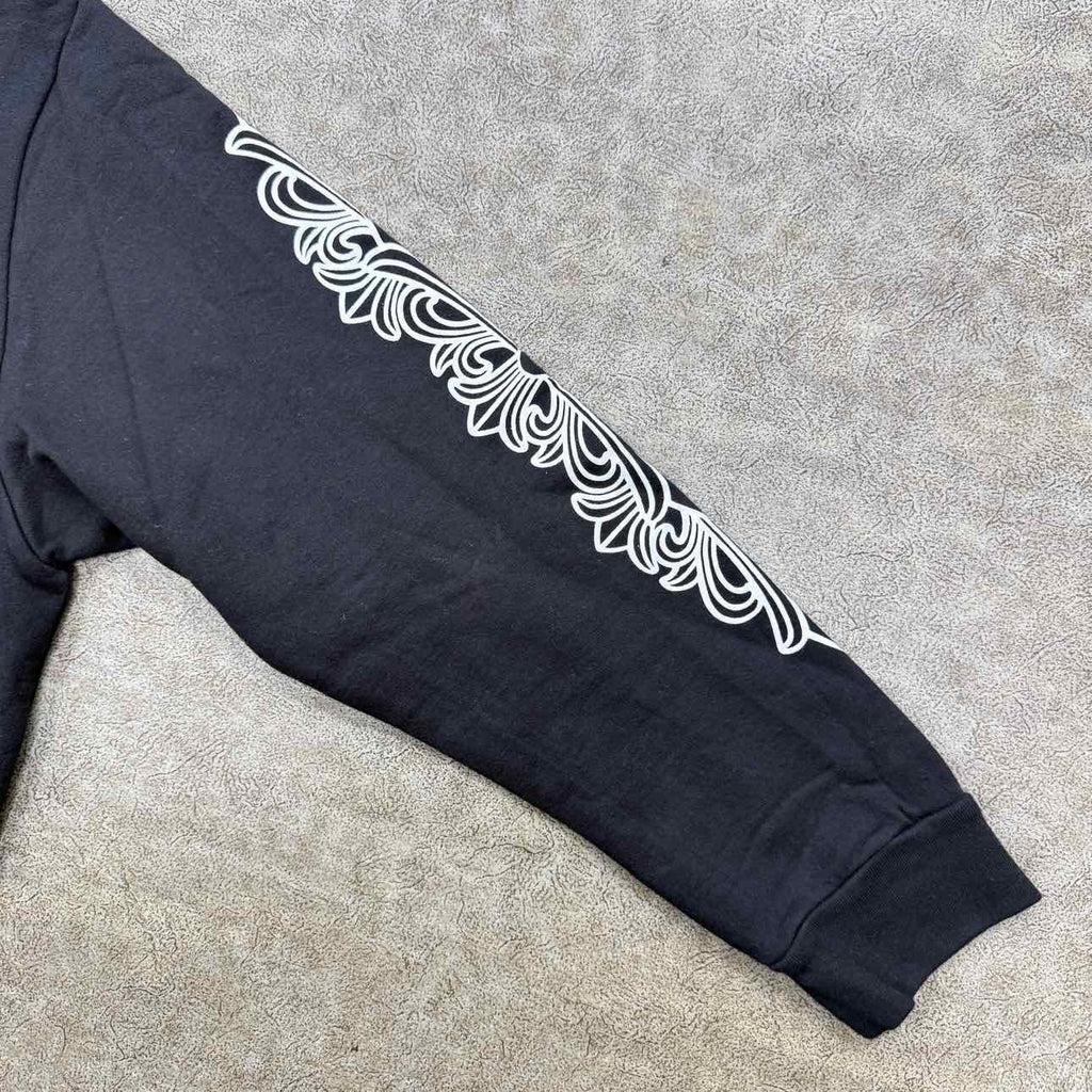 Chrome Hearts Crewneck Sweater "HORSESHOE" Black Used Size XL