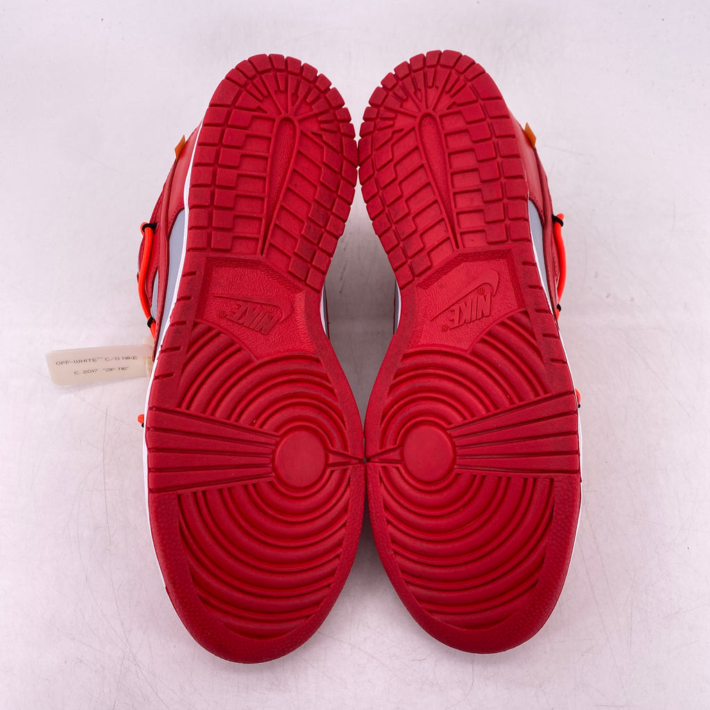 Nike Dunk Low LTHR "Ow University Red" 2019 Used Size 9.5