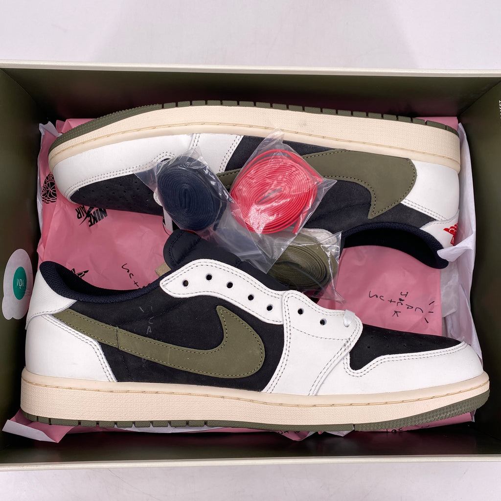Air Jordan (W) 1 Low "Travis Scott Olive" 2023 New Size 14.5W