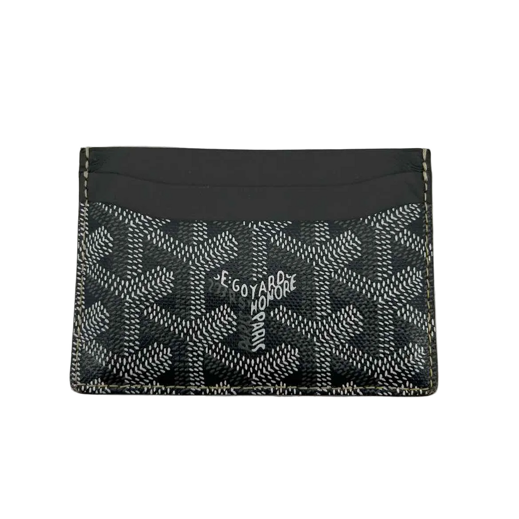 Goyard Card Holder "SAINT SULPICE" Used Grey