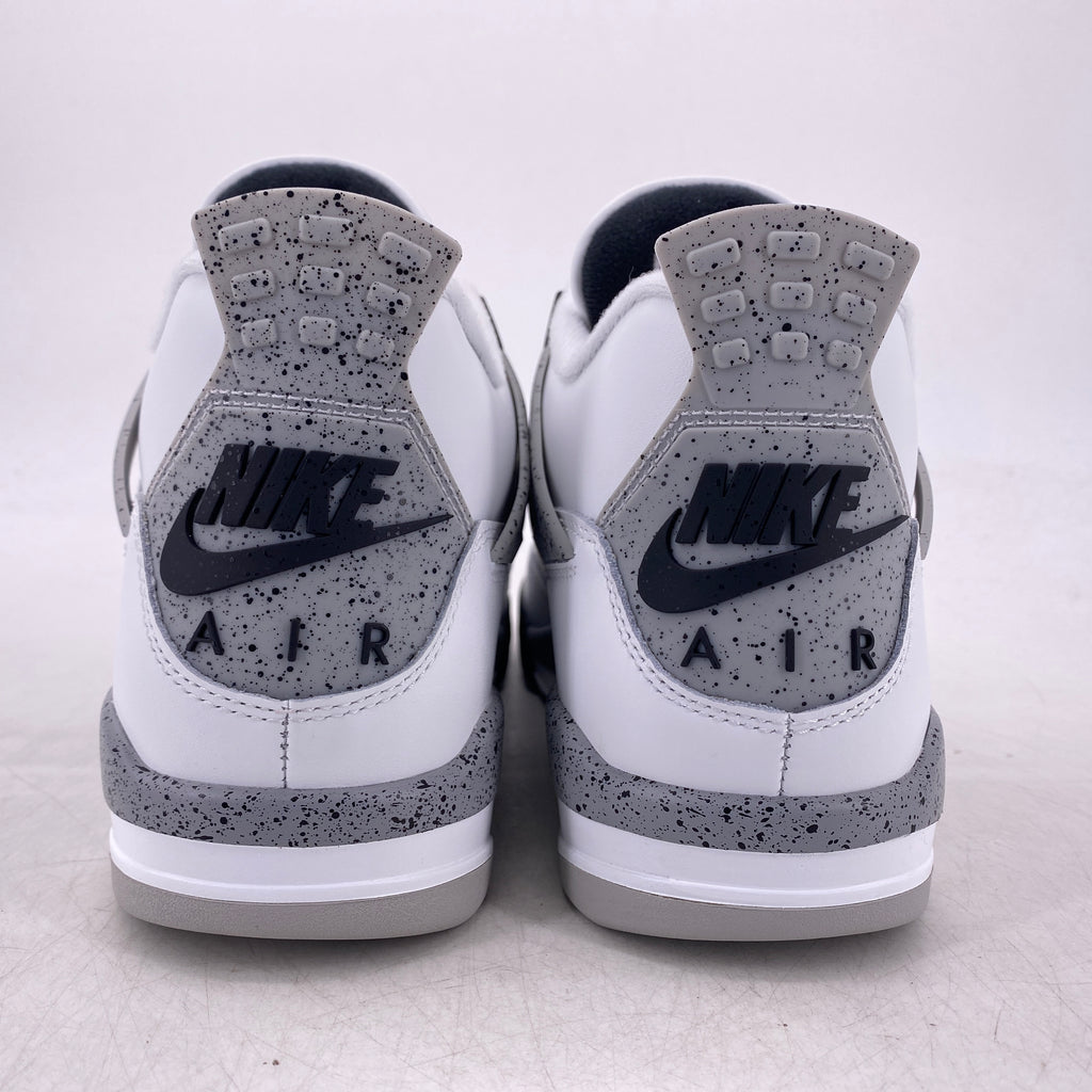 Air Jordan 4 Retro "White Cement" 2025 New Size 9