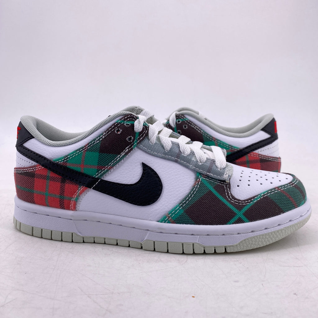 Nike (GS) Dunk Low SE "Tartan Plaid" 2023 New Size 4Y