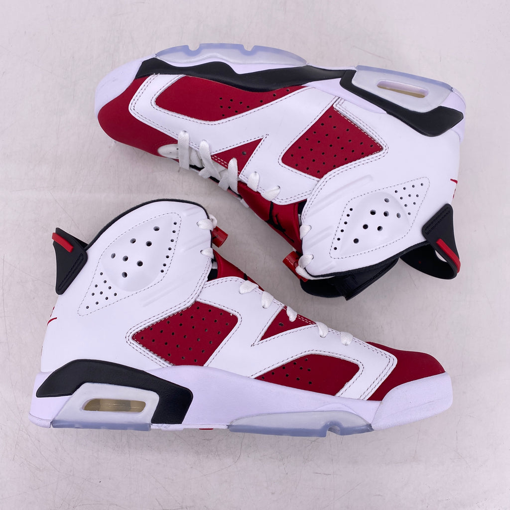 Air Jordan 6 Retro "Carmine" 2021 New Size 8.5