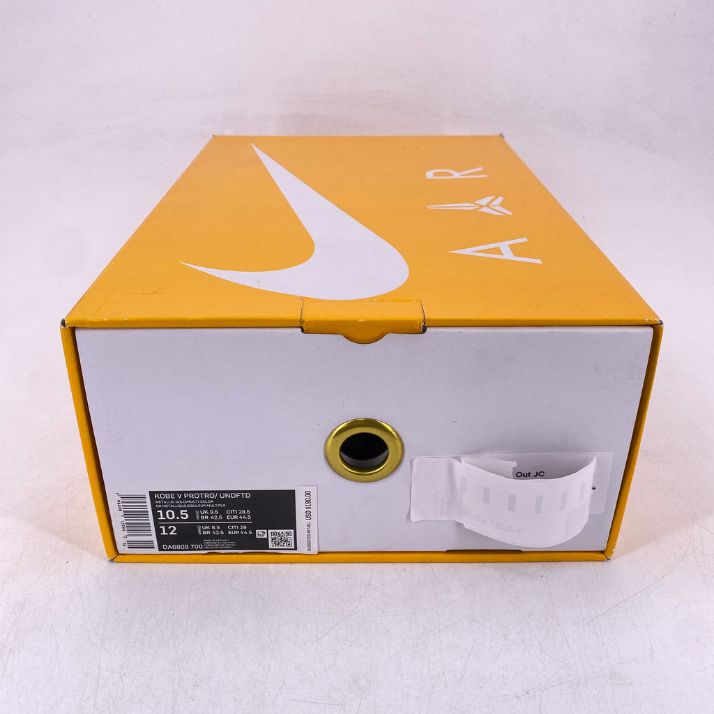Nike Kobe 5 Protro "Undefeated Hall Of Fame" 2021 New Size 10.5