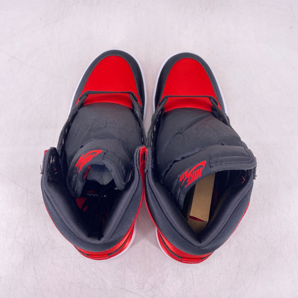Air Jordan (W) 1 Retro High OG "Satin Bred" 2023 New Size 8.5W