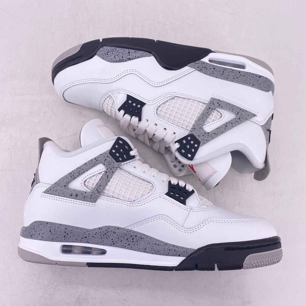 Air Jordan 4 Retro "White Cement" 2025 New Size 8