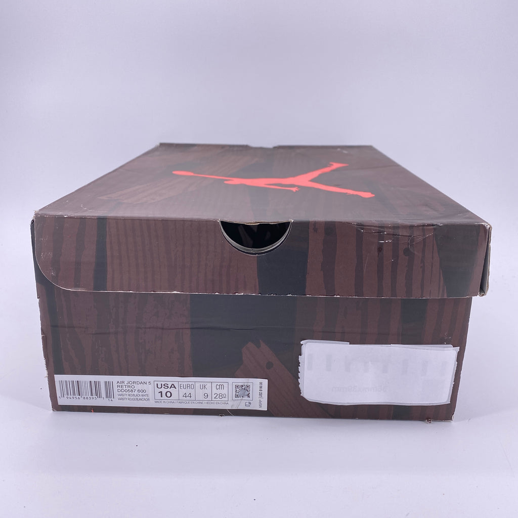 Air Jordan 5 Retro "Raging Bull Red Suede" 2021 Used Size 10