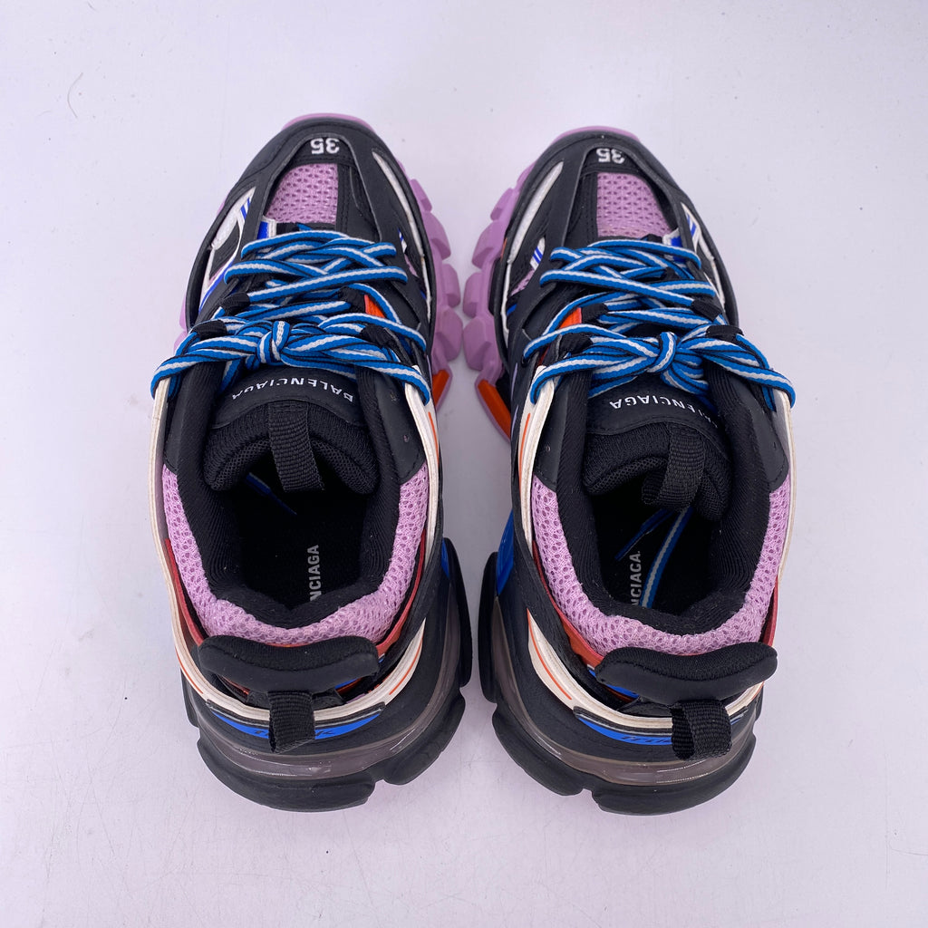 Balenciaga Track "Black Purple"  Used Size 35W