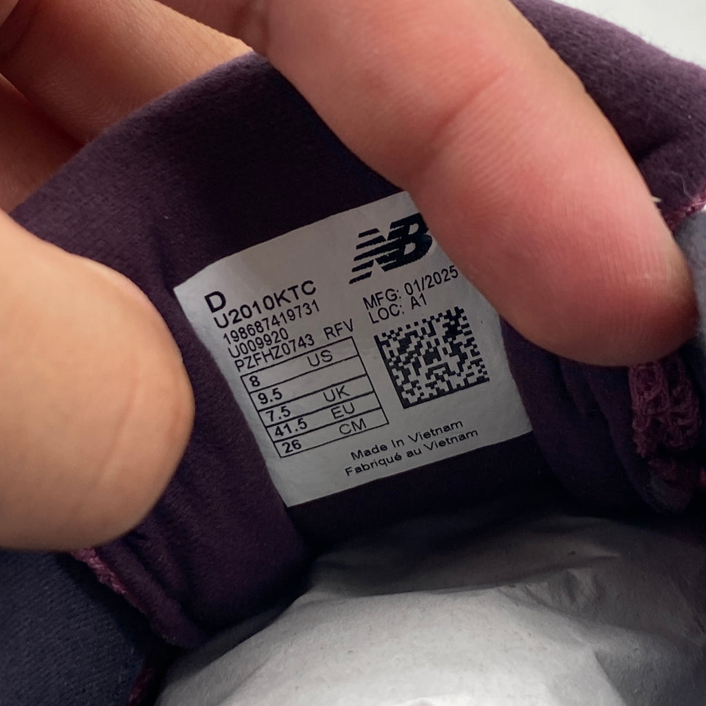 New Balance 2010 "Kith Purple Black" 2025 New Size 8
