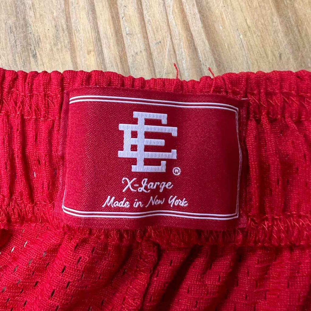 Eric Emanuel Shorts "VICTOR VICTOR" Red Used Size XL