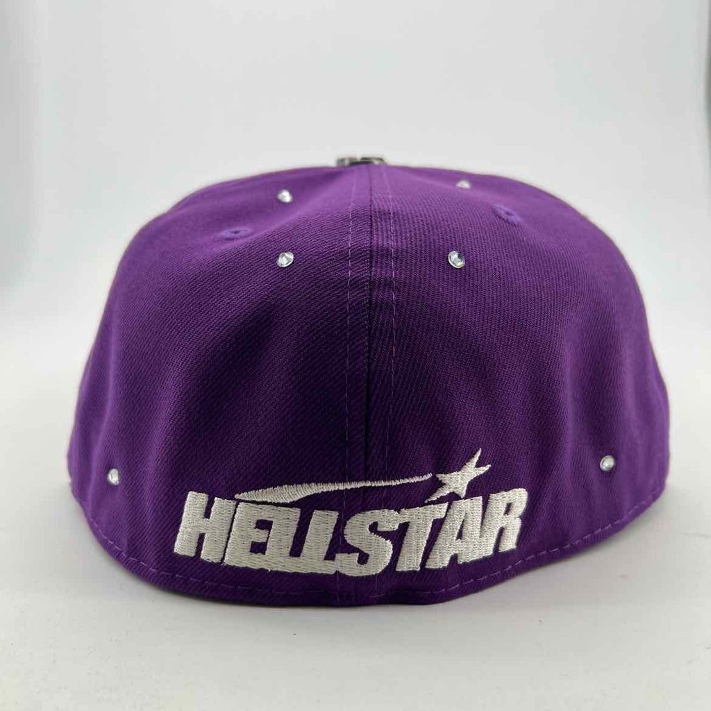 Hellstar Fitted Hat "LOGO" New Purple Size 7 3/4
