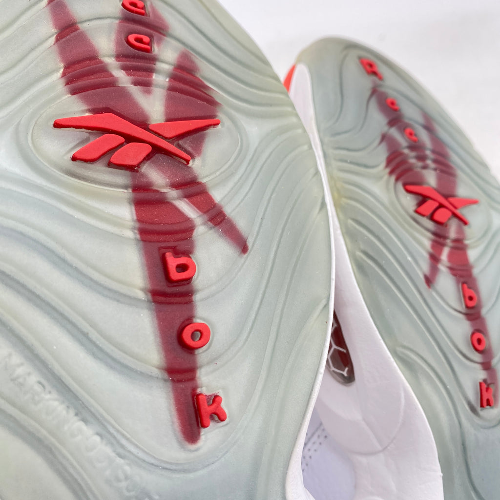 Reebok Question Mid "Red Toe"  New Size 6