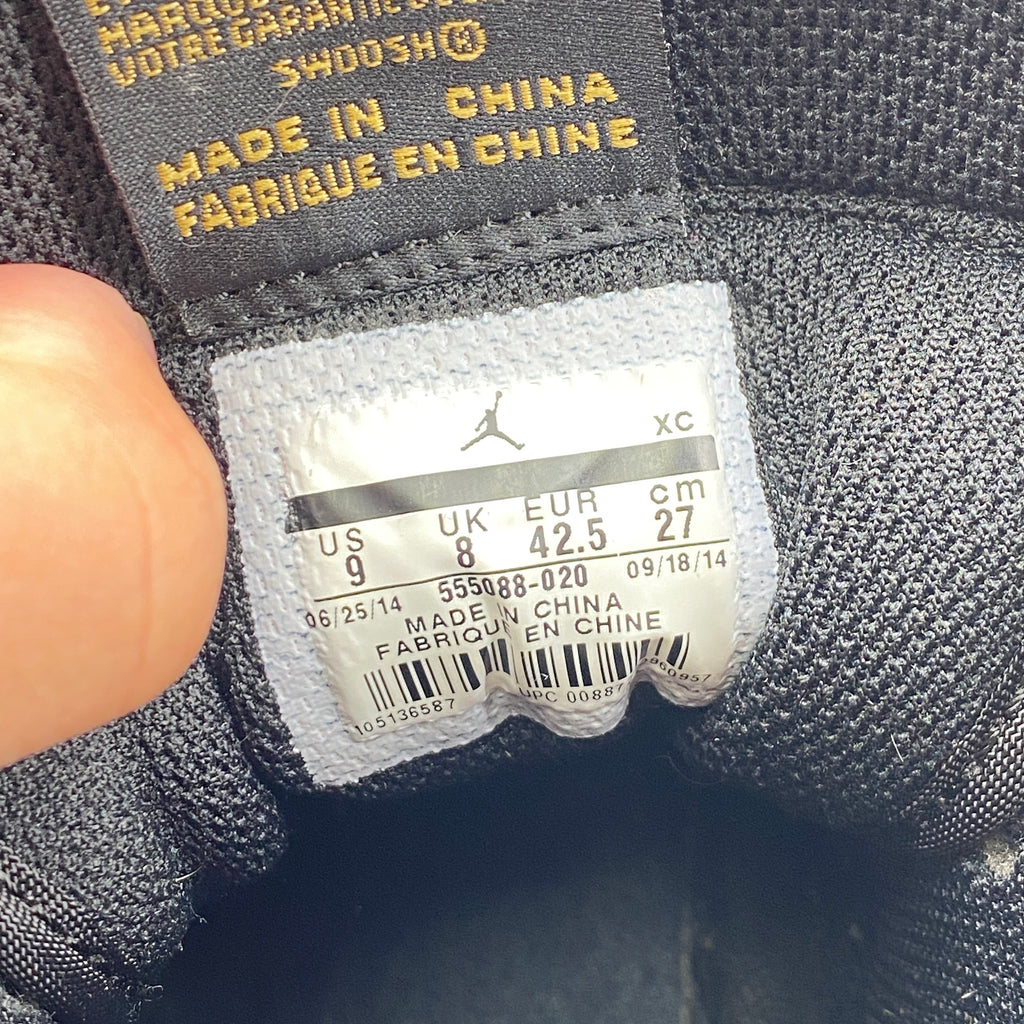 Air Jordan 1 Retro High OG "Black Gum" 2014 Used Size 9