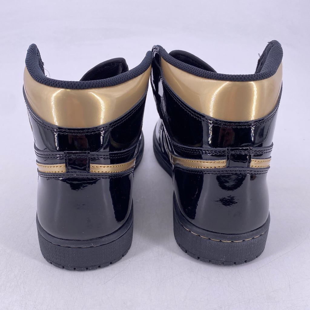 Air Jordan 1 Retro High "Black Metallic Gold" 2020 New Size 10