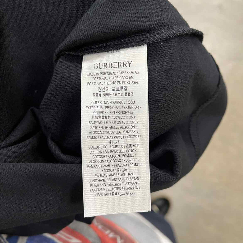 Burberry T-Shirt "RYAN BIG EKD" Black New Size S