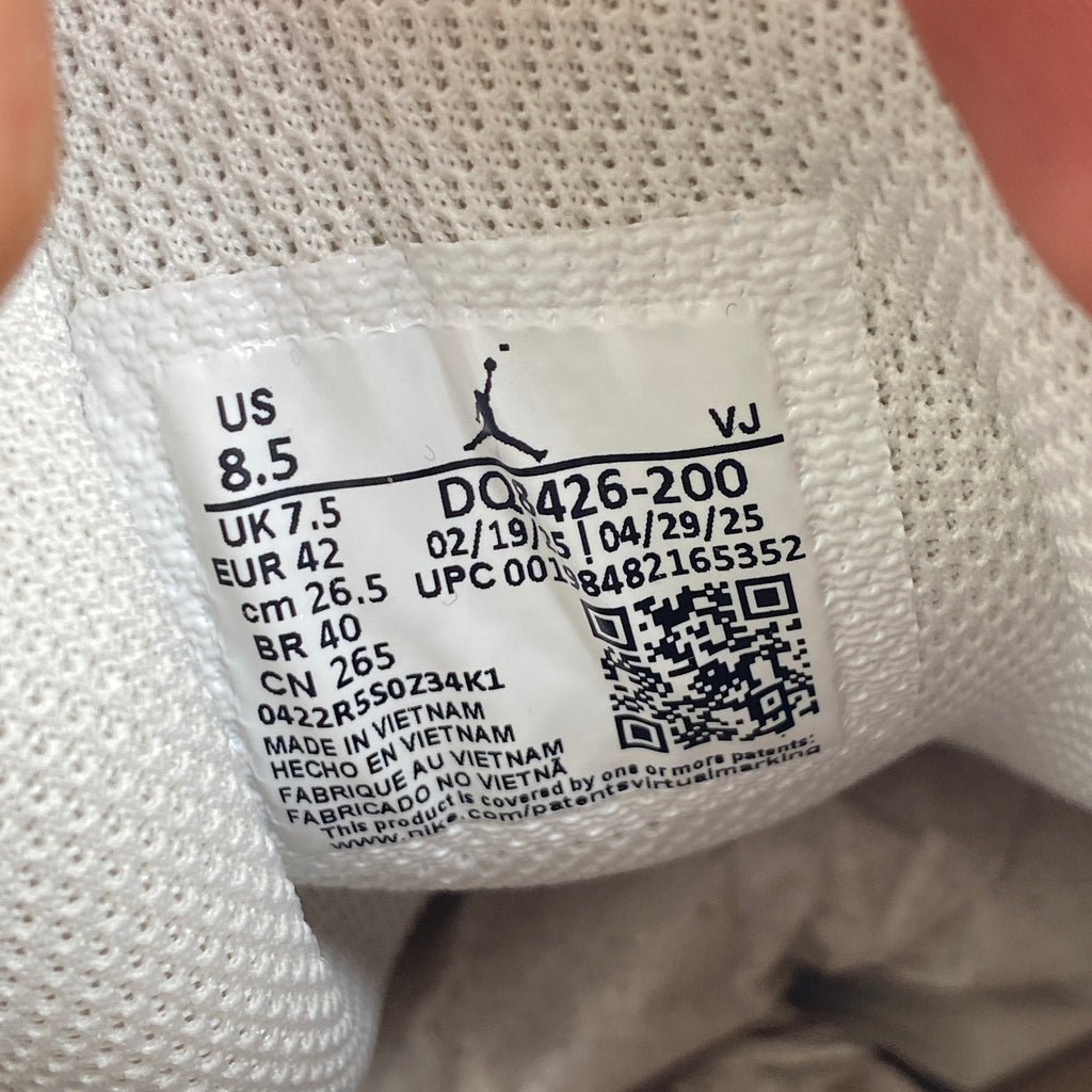 Air Jordan 1 Mid "Rattan White College Grey" 2025 New Size 8.5