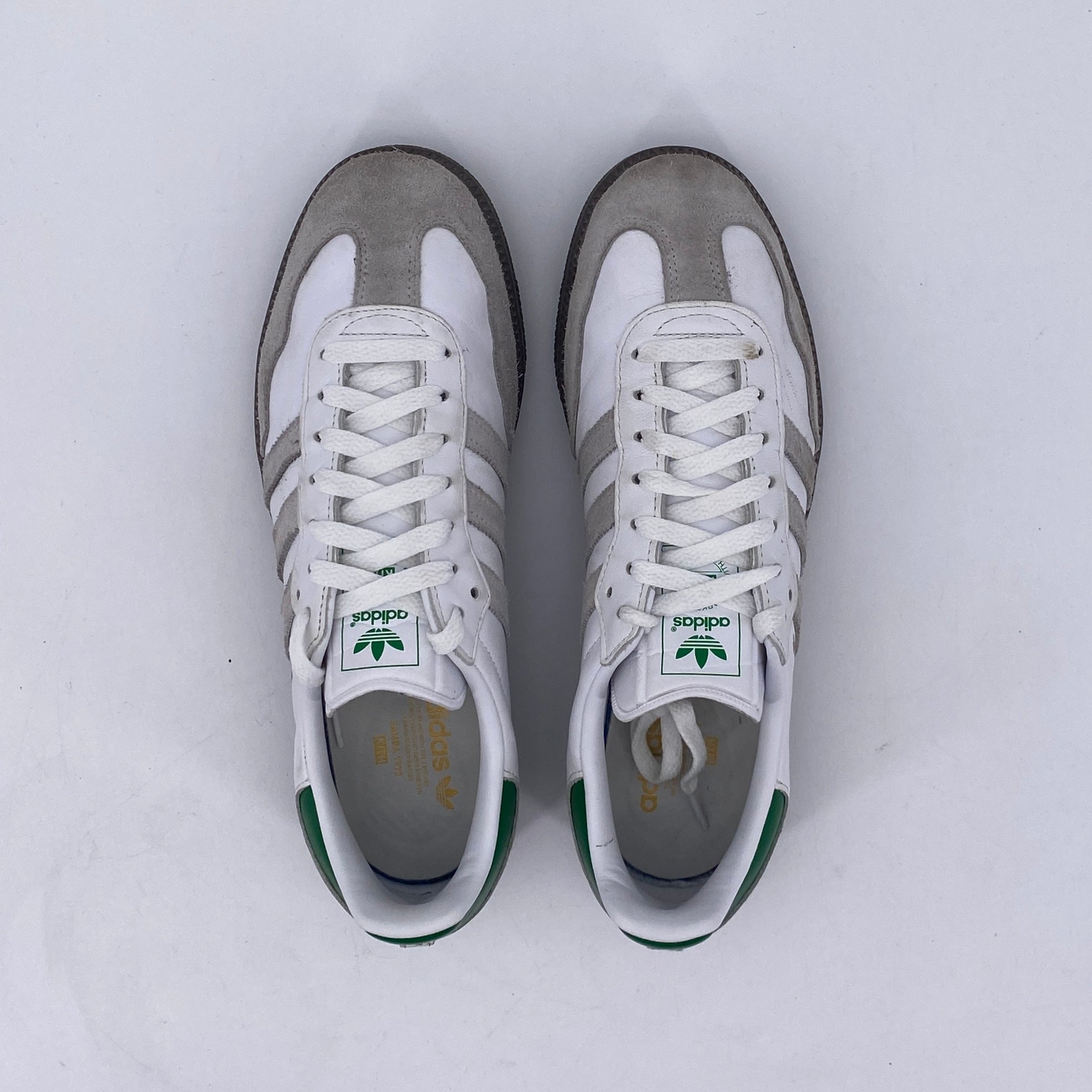 Adidas Samba &quot;Kith White Green&quot; 2022 Used Size 8.5