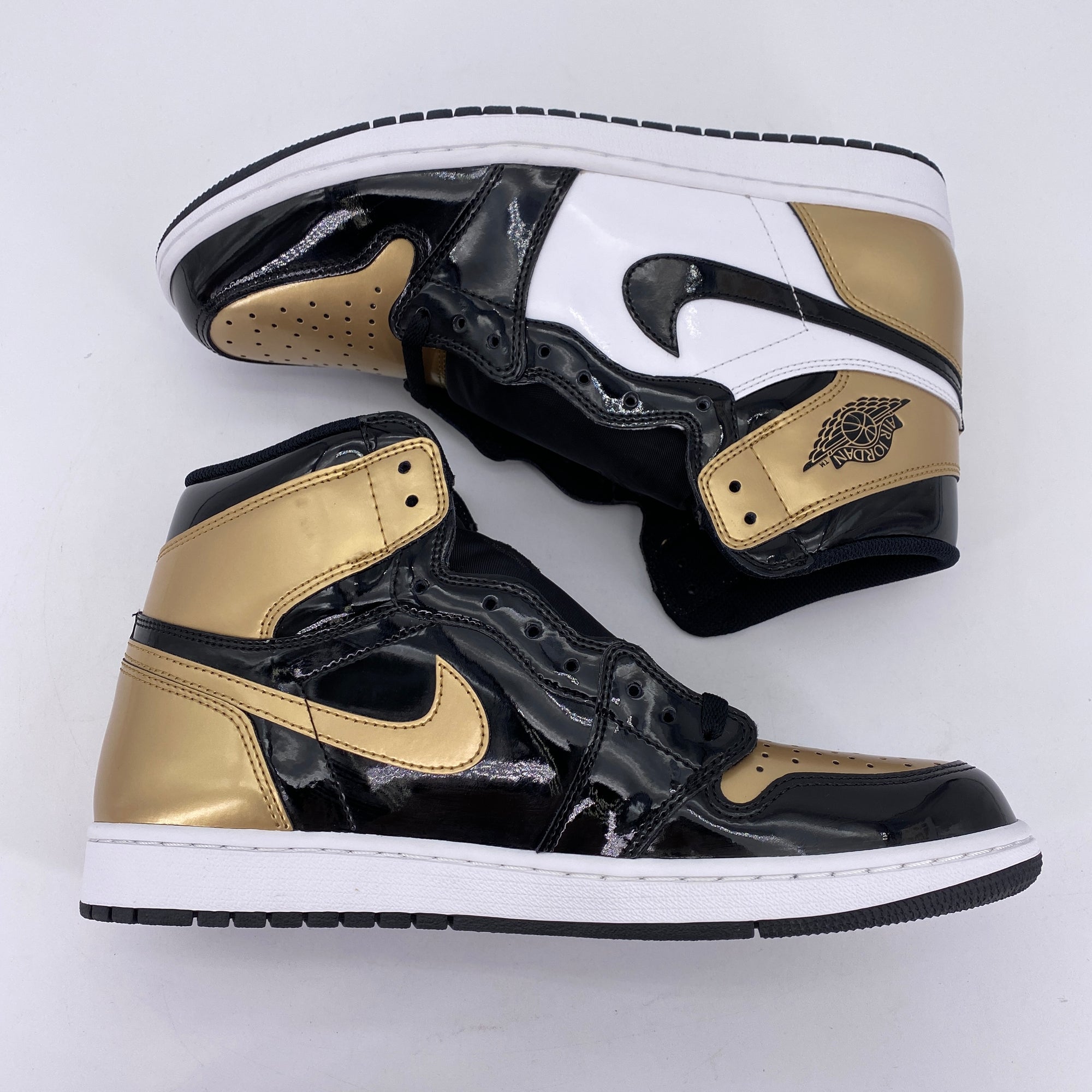 Air Jordan 1 Retro High OG &quot;Gold Toe&quot; 2018 New Size 11.5