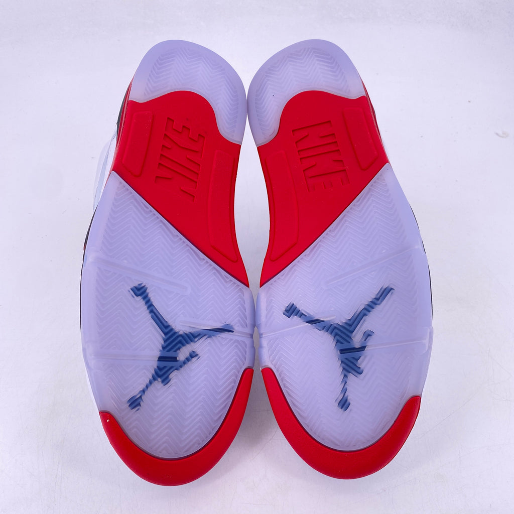 Air Jordan 5 Retro "Fire Red Black Tongue" 2025 New Size 12