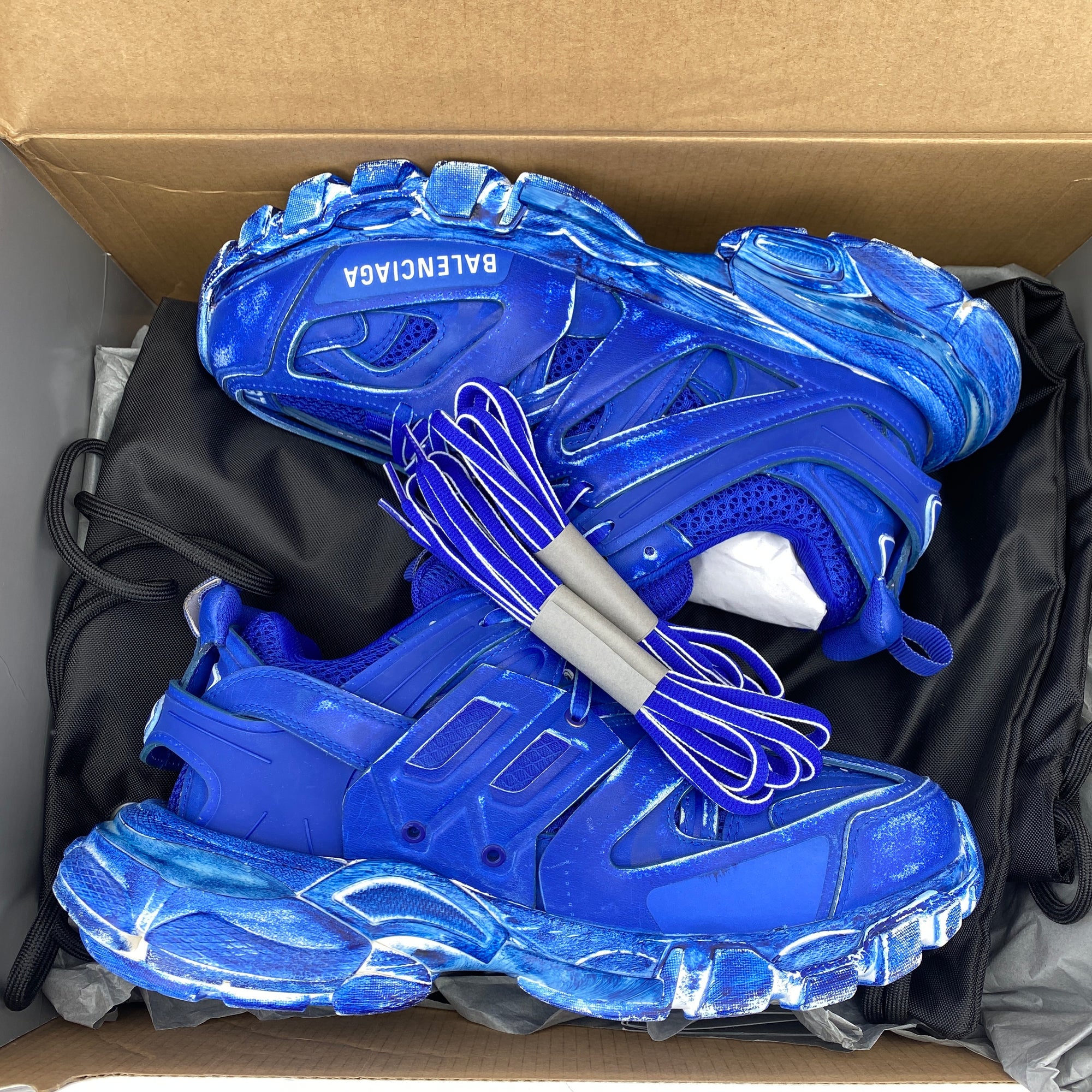 Balenciaga (W) Track Runner &quot;Faded Blue&quot;  New Size 36W