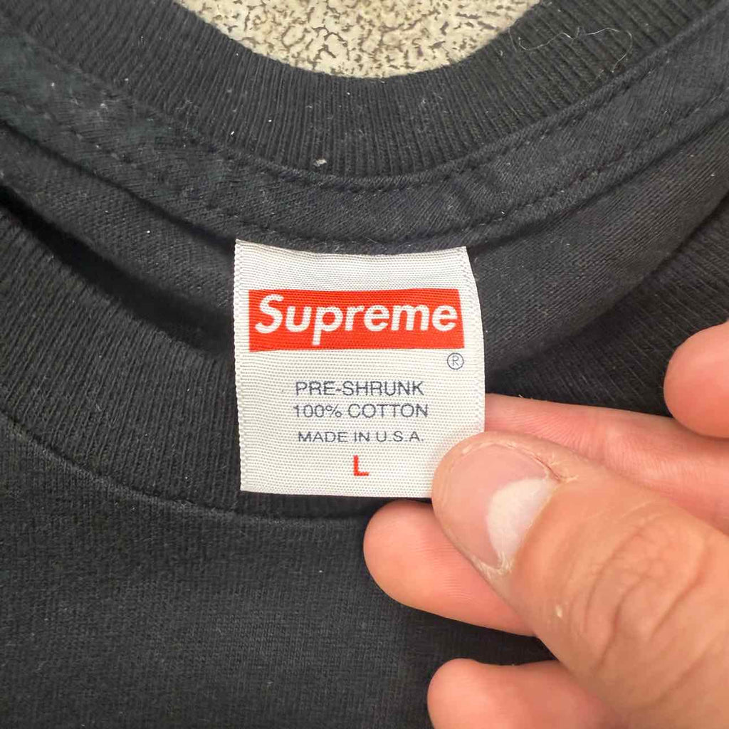 Supreme T-Shirt "FUTURA" Black Used Size L